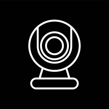 Elektronik simge, vektör illüstrasyonu basit tasarım