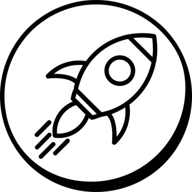 başlangıç simgesi, vektör illüstrasyonu basit tasarım