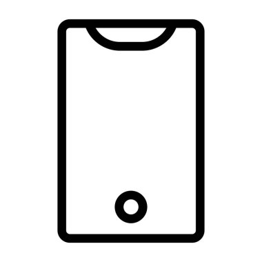 telefon simgesi, vektör illüstrasyonu basit tasarım