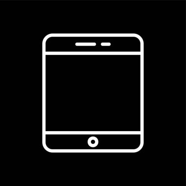 Elektronik simge, vektör illüstrasyonu basit tasarım