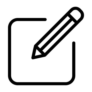 Simge düzenleme, vektör illüstrasyonu basit tasarım