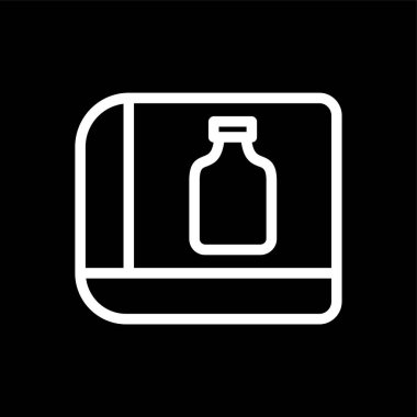 İmla kitabı simgesi, vektör illüstrasyonu basit tasarım