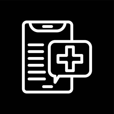 danışmanlık simgesi, vektör illüstrasyonu basit tasarım