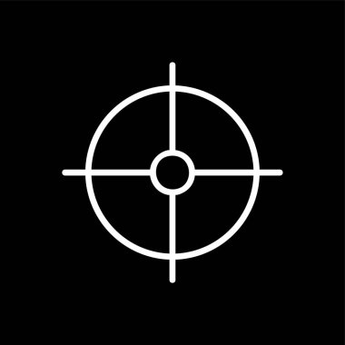 Tarafsız simge, vektör illüstrasyonu basit tasarım