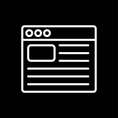 Günlük simgesi, vektör illüstrasyonu basit tasarım