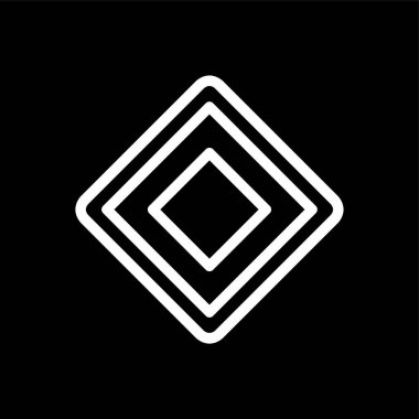 Öncelik simgesi, vektör illüstrasyonu basit tasarım