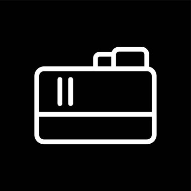 dizin simgesi, vektör illüstrasyonu basit tasarım