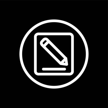 Simge düzenleme, vektör illüstrasyonu basit tasarım