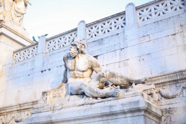 Roma, Italya'bina eski heykel.