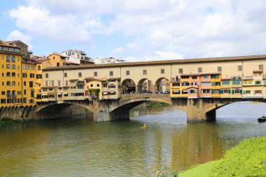 Ponte Vecchio Köprüsü, Floransa mimari. Son dakika Turları İtalya kavramı.