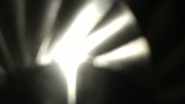 Transición Luz Efecto Superposición Abstracto Luz Sombra Textura Movimiento Vertical — Vídeos de Stock