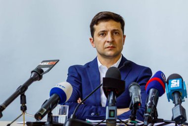 Ukrayna Başkanı Volodymyr Zelenskyy Uzhgorod ziyaret etti