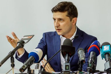 Ukrayna Başkanı Volodymyr Zelenskyy Uzhgorod ziyaret etti
