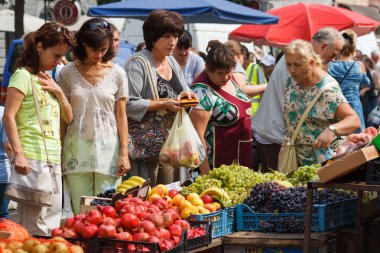 Uzhgorod'da sonbahar gıda fuarı