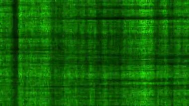 yeşil ekran analog statik gürültü örtüşmesi, vhs hasarlı retro vintage hata efekti, CRT geçiş döngüsü canlandırması