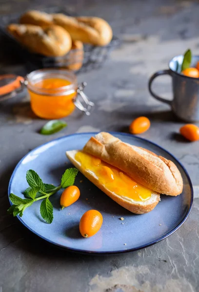 Gem exotic kumquat cu mandarine — Fotografie, imagine de stoc