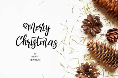 Mutlu Noeller ve mutlu yeni yıl. Noel süsleri
