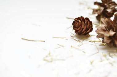  Noel süsleri. Metin için boş alan.