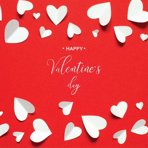 Joyeuse Saint Valentin Carte Voeux Saint Valentin — Photo