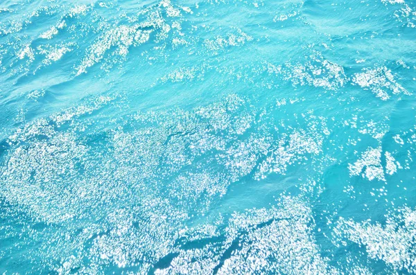 Água Mar Azul Abstrato Para Fundo Conceito Fundo Natureza Imagem — Fotografia de Stock