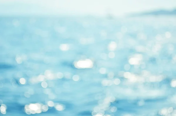 Розмита Блакитна Морська Вода Фону Концепція Фону Природи Зображення — стокове фото