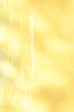 Sarı bir duvardaki yaprakların gölgesi. - Resim