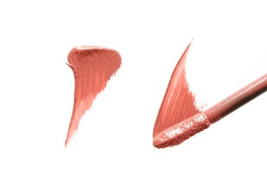 Ruj izi, beyaz arka planda izole edilmiş. - Görüntü