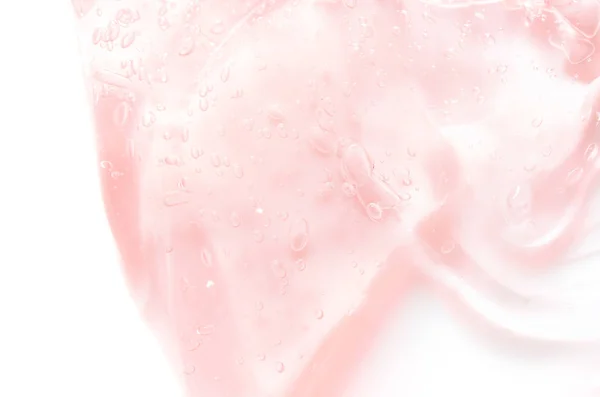 Kosmetyczny Żel Kremowy Tekstury Izolowane Białym Tle Koncepcja Pielęgnacji Skóry — Zdjęcie stockowe