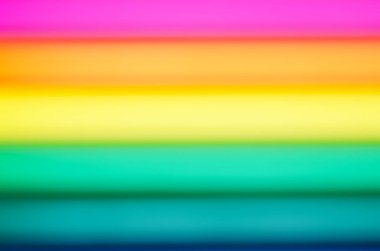 Soyut bulanık arka plan. Renkli kalemler. - Resim