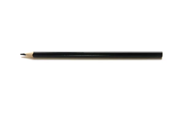 白い背景に黒い色の鉛筆 — ストック写真