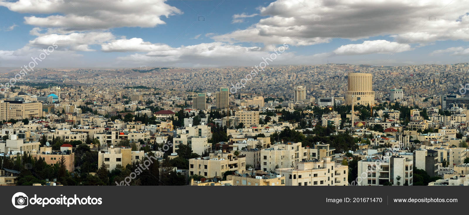 frø halstørklæde Grønthandler View of modern buildings in Amman the capital of Jordan Stock Photo by  ©ayman.alakhras@hotmail.com 201671470