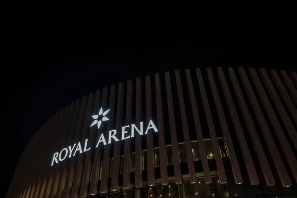 Королівський Арена Багатофункціонаьний Крита Арена Orestad Відкрив Лютого 2017 Місткість — стокове фото
