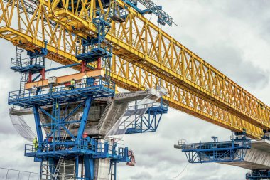 Roskilde firth köprüden sitenin İnşaat