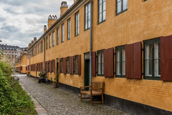 Nyboder, old houses built by the danish king Christian IV in 163
