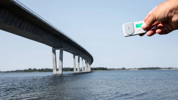 Brobizz decieve para el pago sobre la princesa de la corona Mary Bridge —  Fotos de Stock