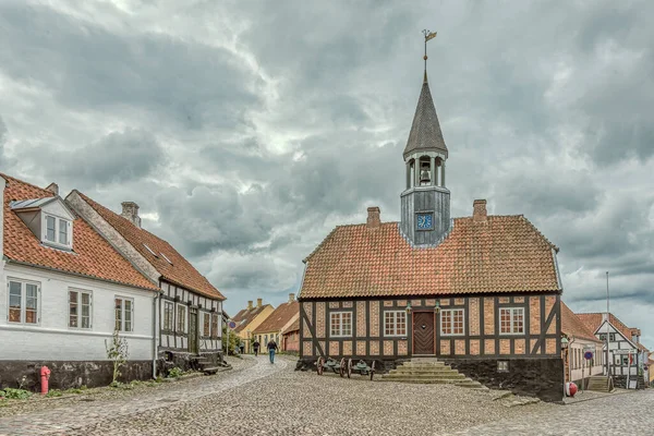 Old City Hall Built 1789 Ebeltoft Denmark September 2019 — Stock Fotó