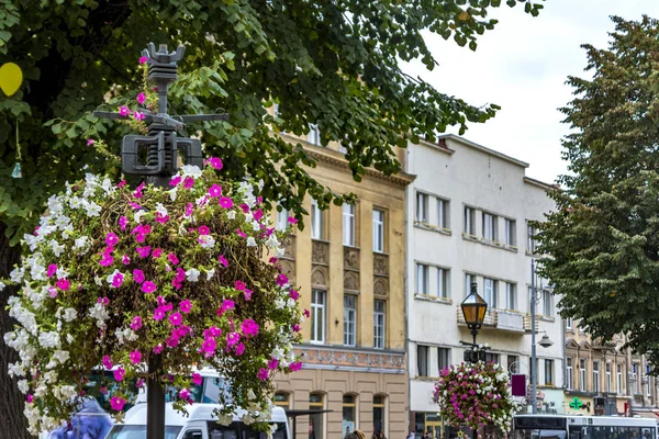 Centralnej Ulicy Starego Lwowa — Zdjęcie stockowe