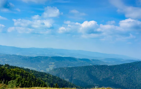 Berglandschaft Den Karpaten — Stockfoto