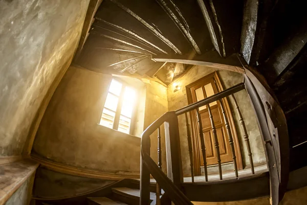 Entrance Doors Old Staircase — Stock Photo, Image