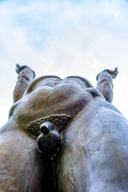 Uzhgorod, Ukrayna - 18 Eylül 2016: Anıt Transcarpathians - liquidators Chernobyl felaket sonuçları