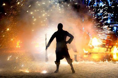 Vücut hareket ile yangın performans