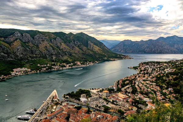 The Boko-Kotor Strait. View from above