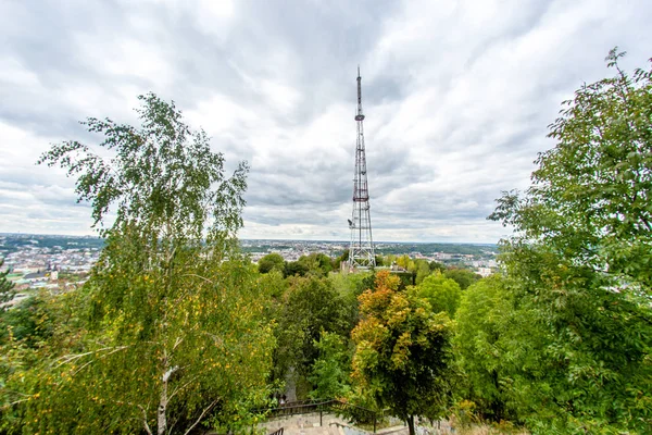 モバイル タワー テレビ塔 — ストック写真