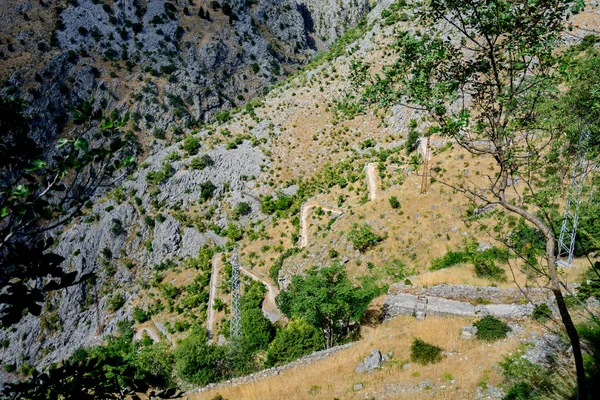 Sinuoso Camino Fácil Las Montañas — Foto de Stock