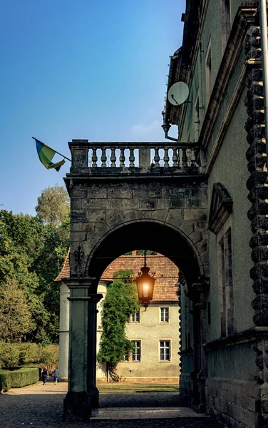 贝雷格瓦尔城堡是肖恩邦伯爵的浪漫住所 — 图库照片