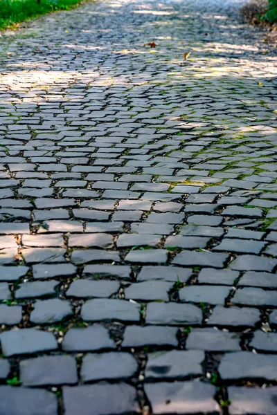 Текстура каменной дороги — стоковое фото