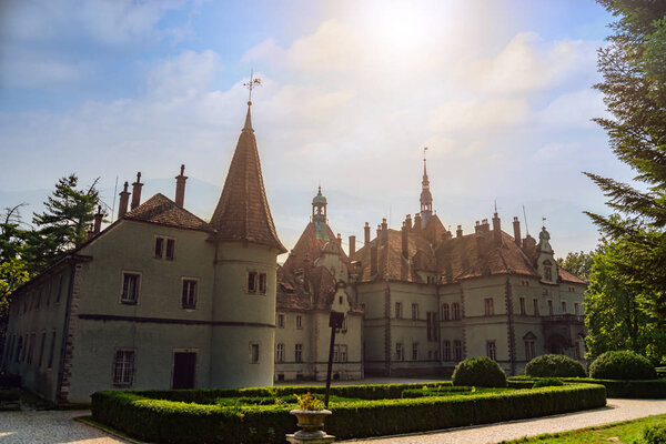 Beregvar Castle is a romantic residence of the Schonborn counts