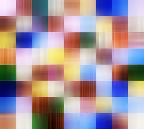 Motley fundo colorido de quadrados da mesma forma — Fotografia de Stock