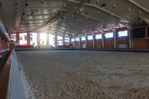 Indoor horse riding course