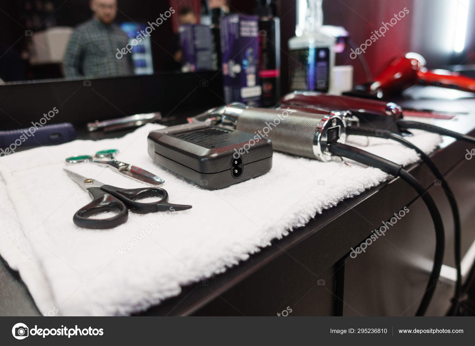 tools for men's haircut